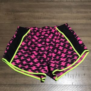 Nike dri-fit athletic shorts pink/black Sz S